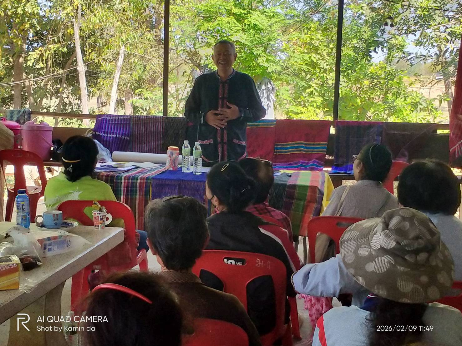 พช.บรบือ >>> ดำเนินโครงการส่งเสริมการจัดตั้งและพัฒนากลุ่มอาชีพ บ้านโคกล่าม ม. 8 ต. บรบือ จ.มหาสารคาม