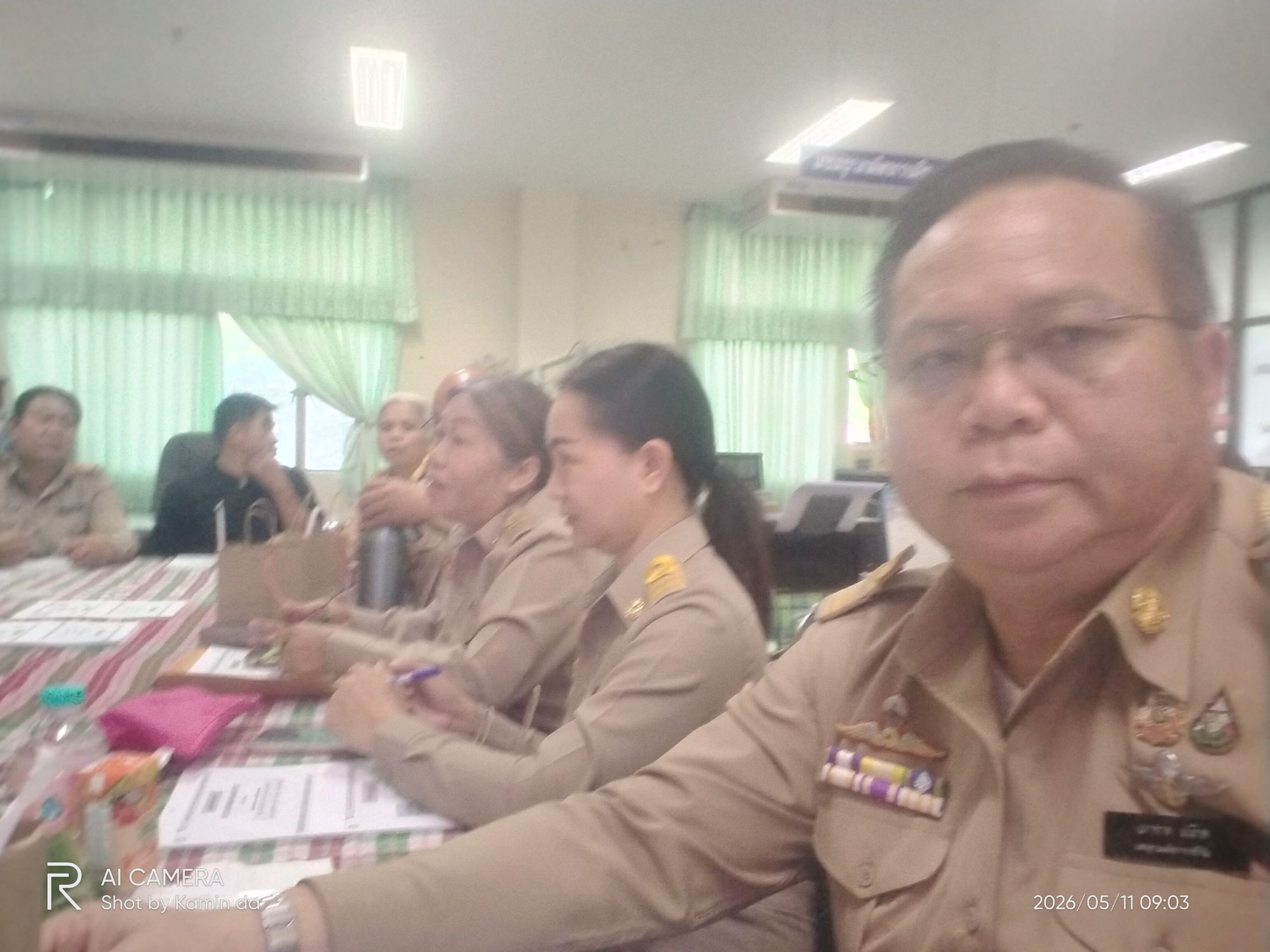 พชบรบือ.ร่วมประชุม "โครงการเสริมสร้างแรงจูงใจและพัฒนาคุณภาพชีวิตบุคลากร"